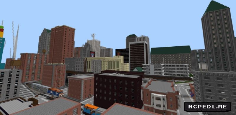 Minecraft PE The City of Swagtropolis Map