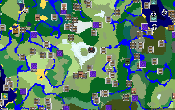 Snowy Oasis (Seed map)