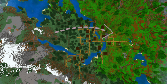 Minecraft PE Village (Seed)